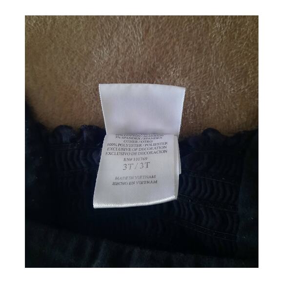 Goodlad of Philadelphia Black White print Blue Pink Green bows spaghetti straps - Picture 9 of 9